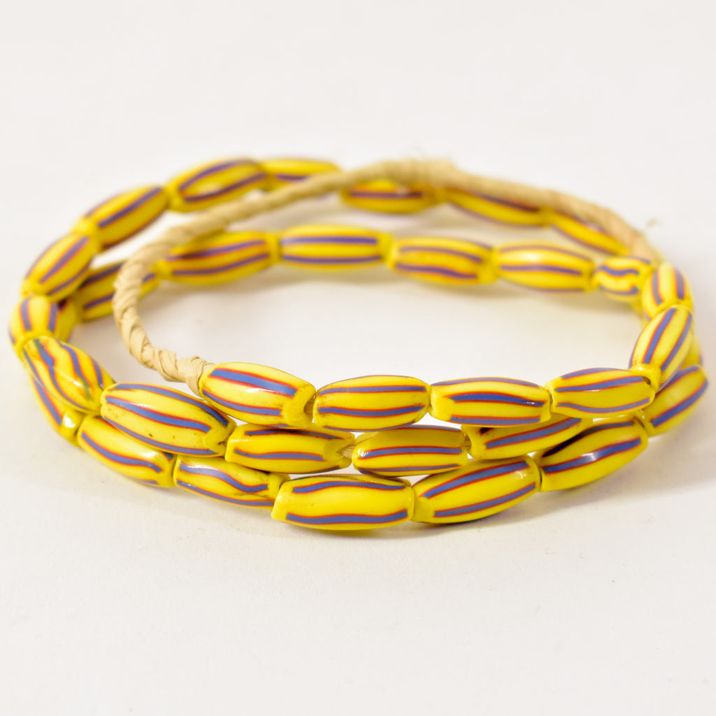 Rare Striped Melon Venetian Trade Beads