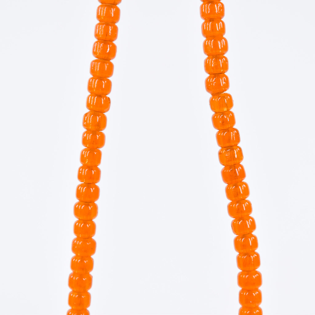 Padre Translucent Orange Trade Beads