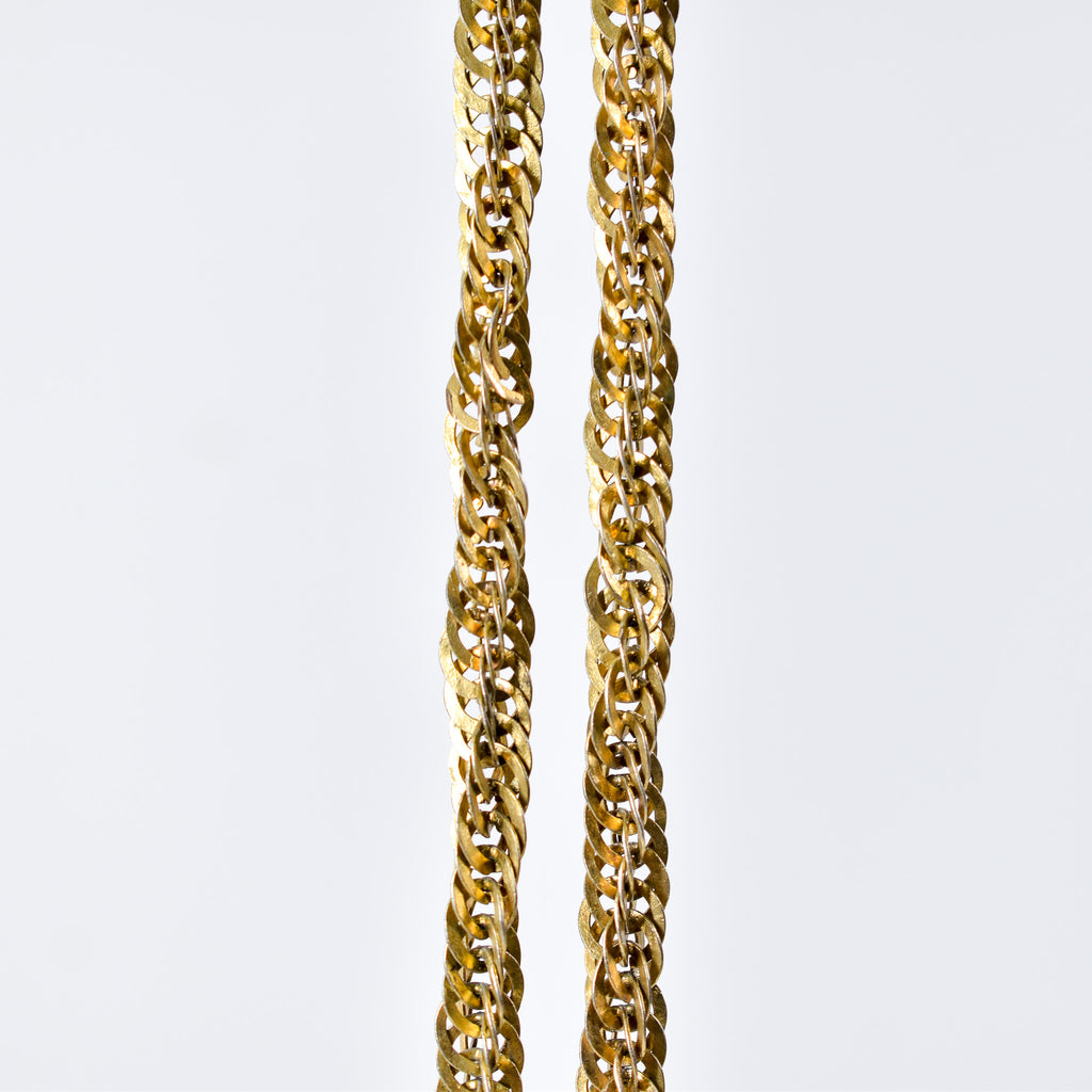 Yoruba Gilded Brass Necklace Nigeria