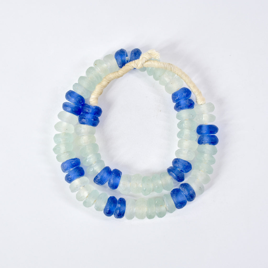 Krobo "Recycled" Powder Glass Trade Beads