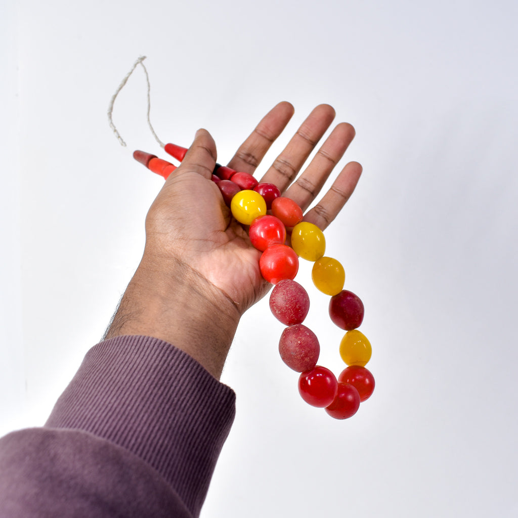 Pigeon Egg Mixed Trade Beads
