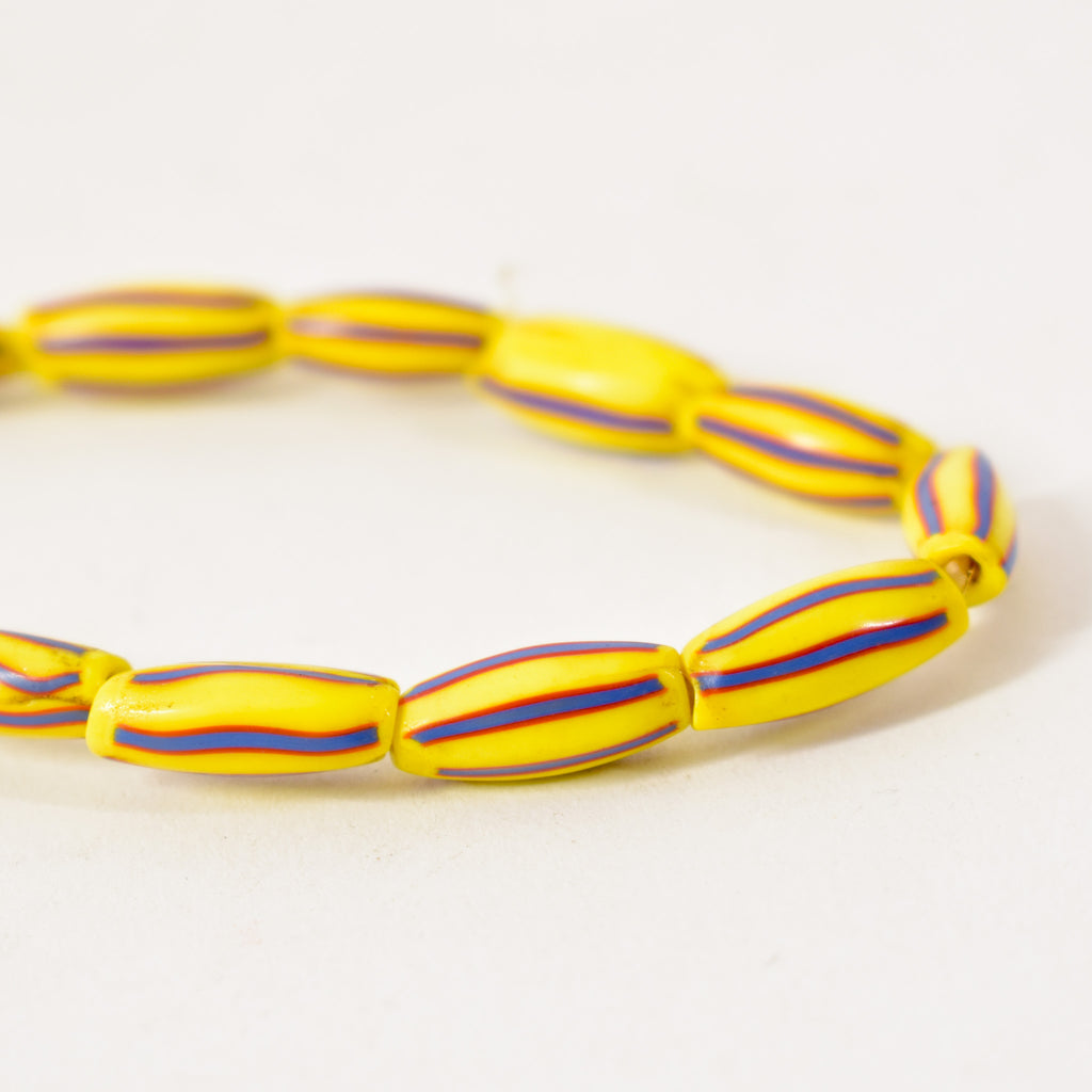 Rare Striped Melon Venetian Trade Beads
