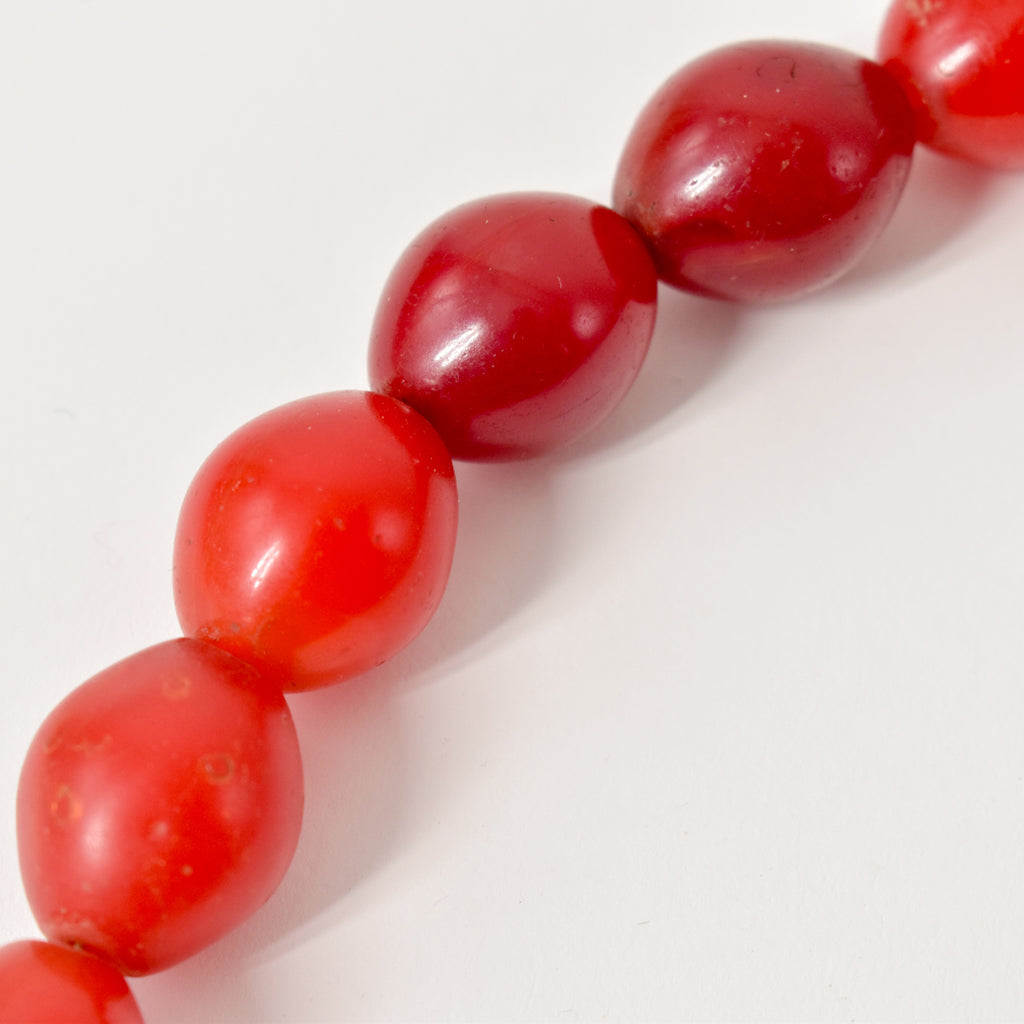 Red Pigeon Egg Trade Beads Sidley Collection