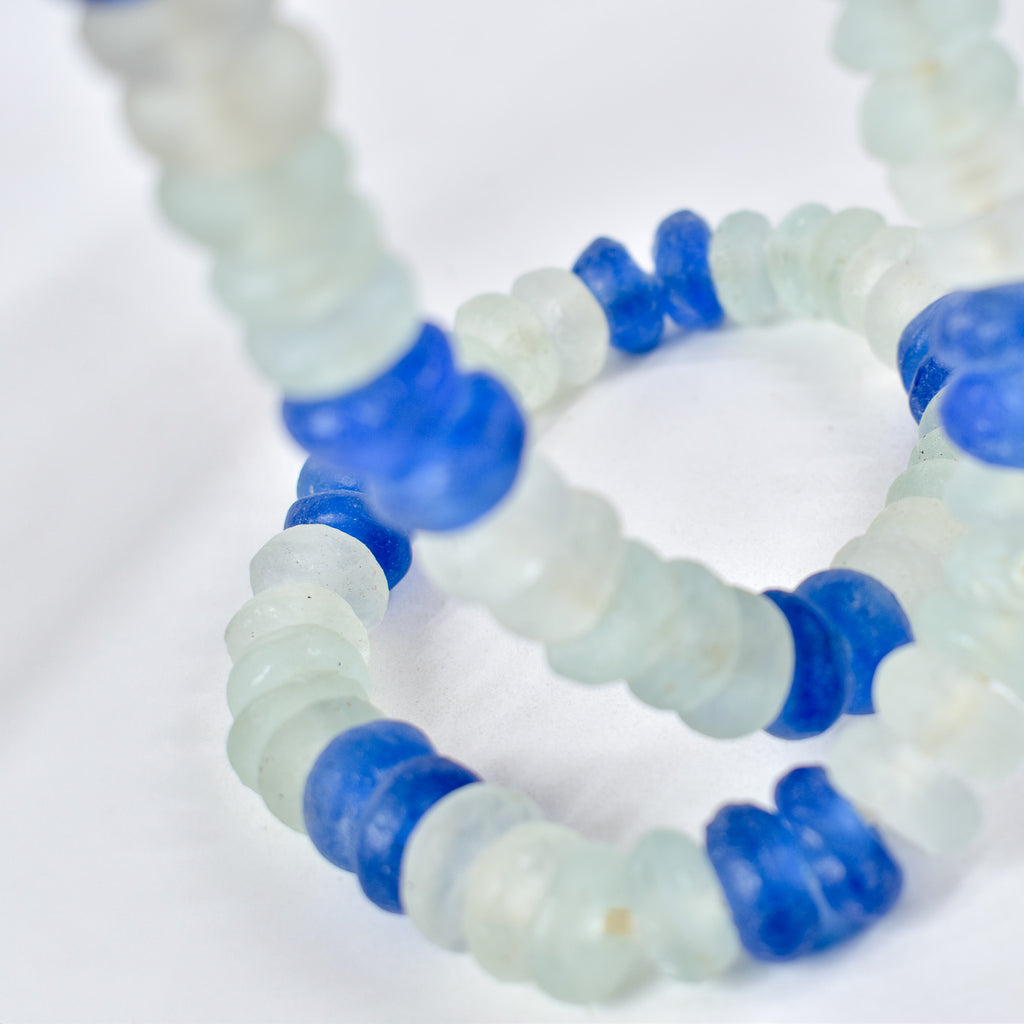Krobo "Recycled" Powder Glass Trade Beads