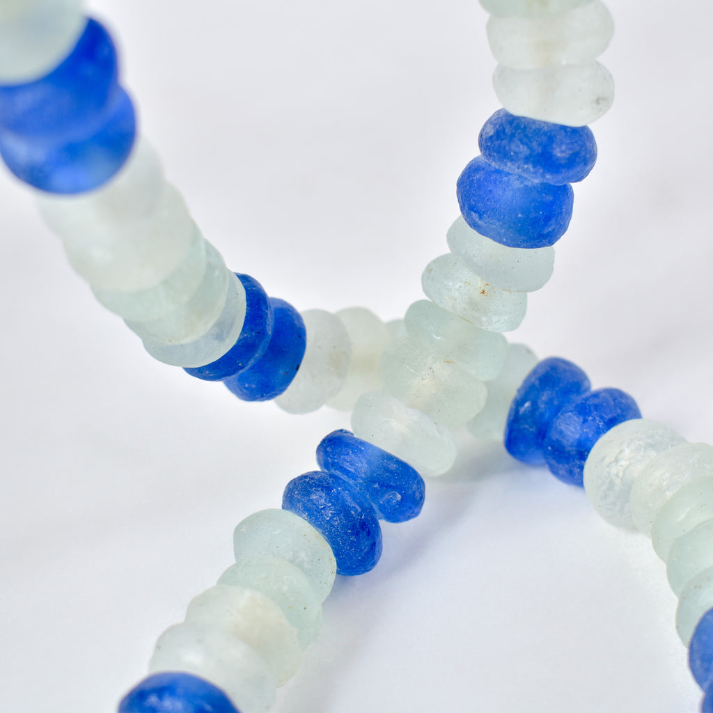 Krobo "Recycled" Powder Glass Trade Beads