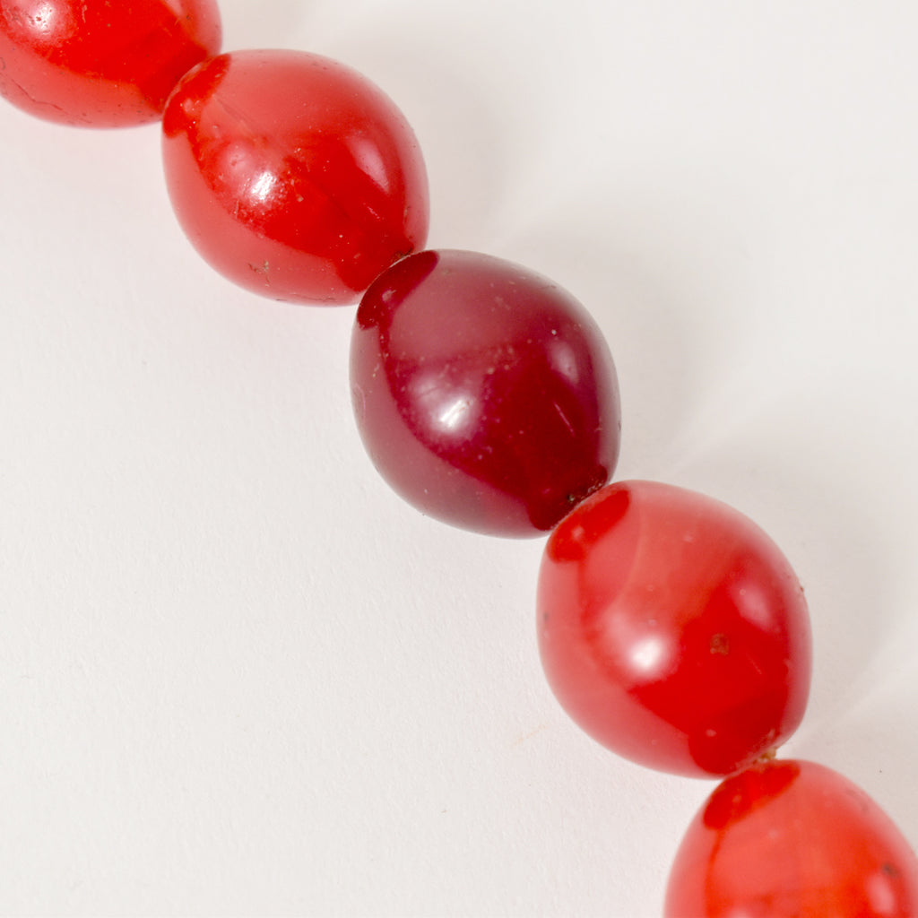 Red Pigeon Egg Trade Beads Sidley Collection