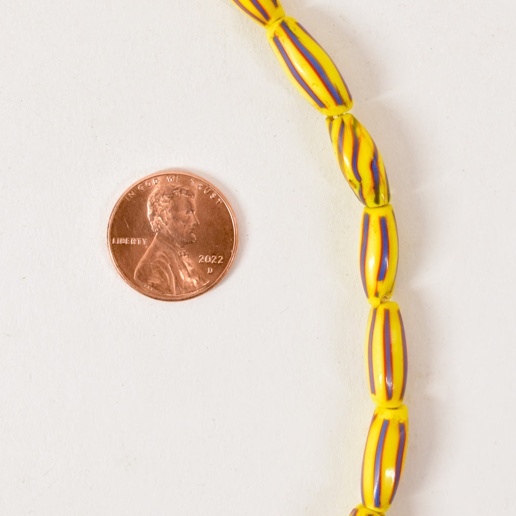 Rare Striped Melon Venetian Trade Beads