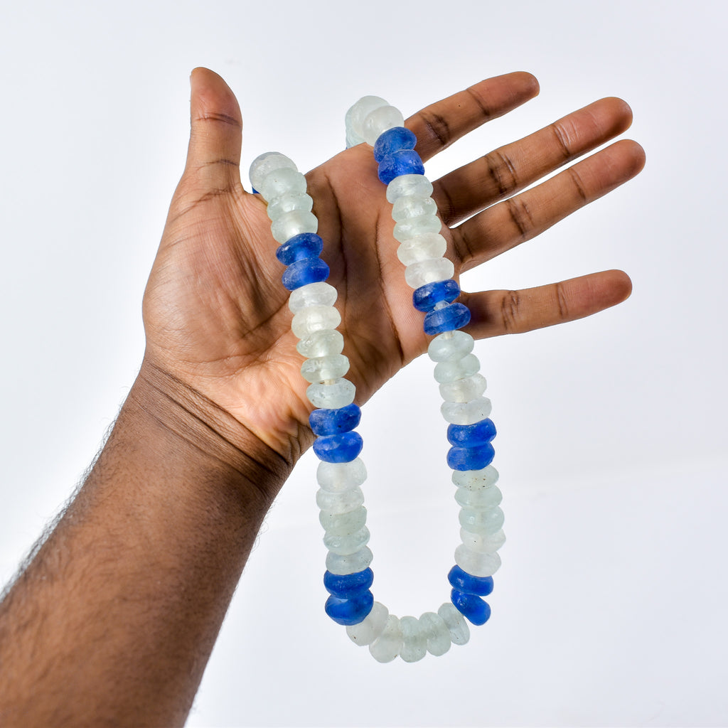 Krobo "Recycled" Powder Glass Trade Beads