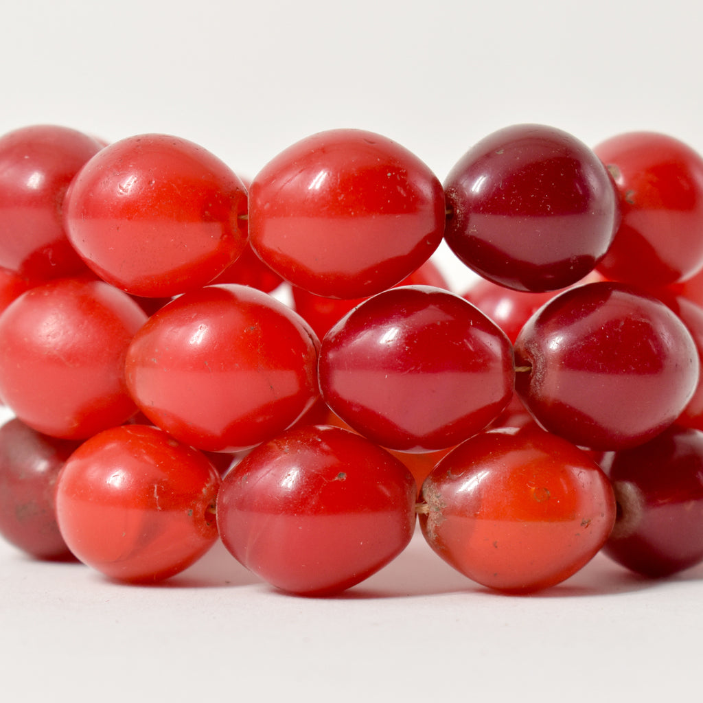 Red Pigeon Egg Trade Beads Sidley Collection