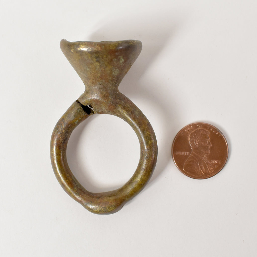 Copper Ring Pendant Ethiopia