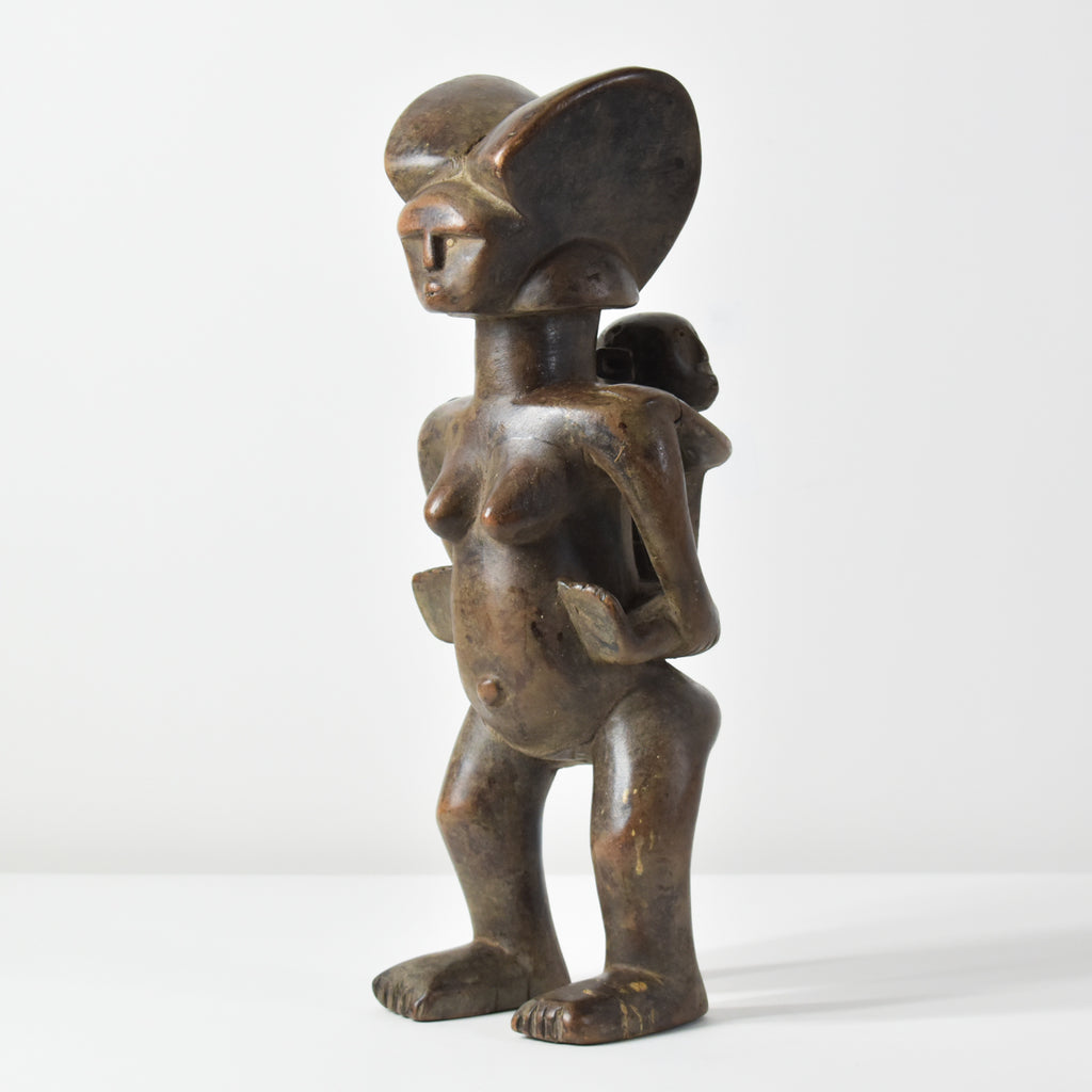 Nyamwezi Mother And Child Mwana Hiti Figure Tanzania