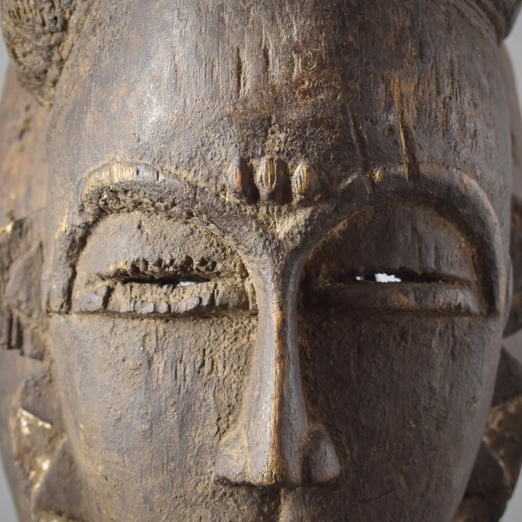 Baule Portrait Mask Kpan Mblo Côte d'Ivoire