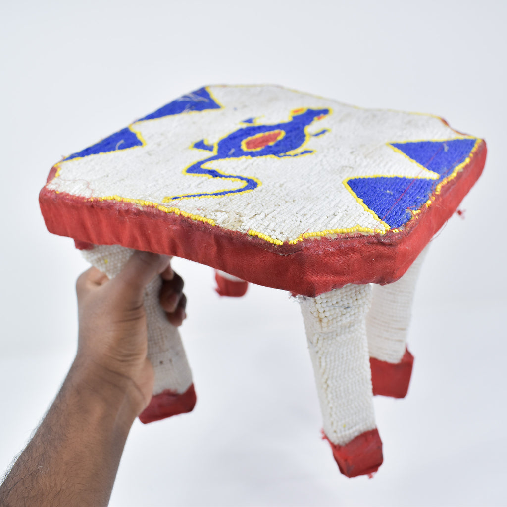 Yoruba Bead Stool