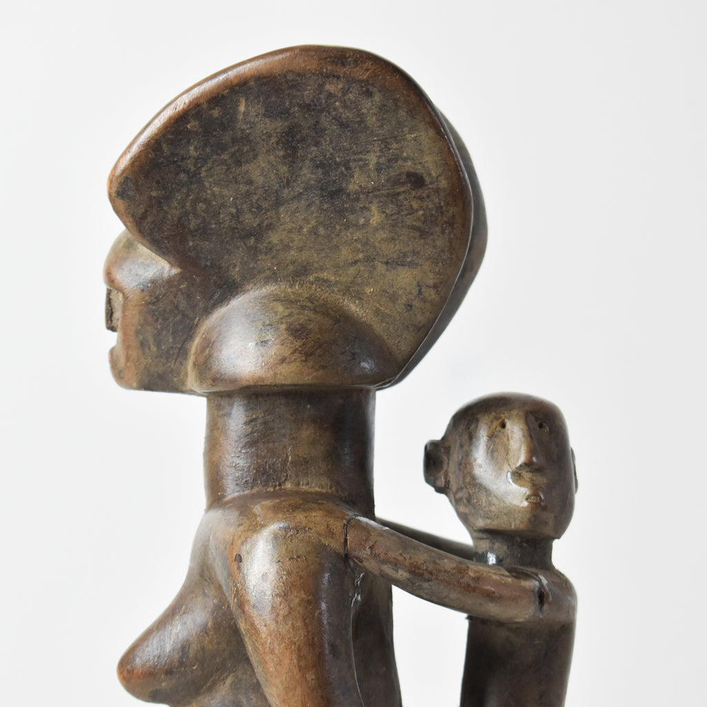 Nyamwezi Mother And Child Mwana Hiti Figure Tanzania