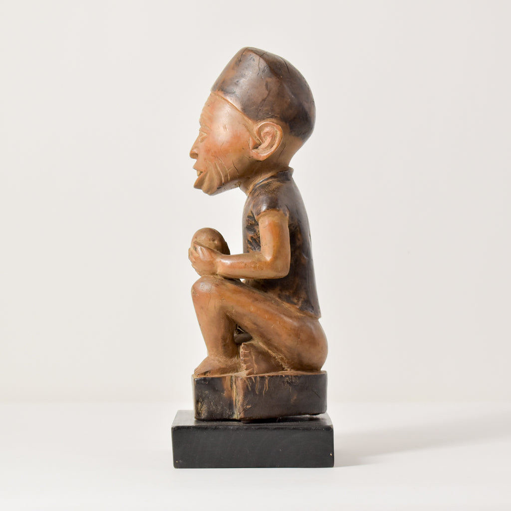 Kongo Maternity Figure on Base Congo