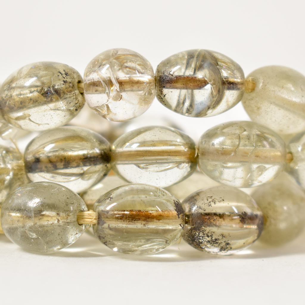 Bohemian Translucent Trade Beads 30 Inch