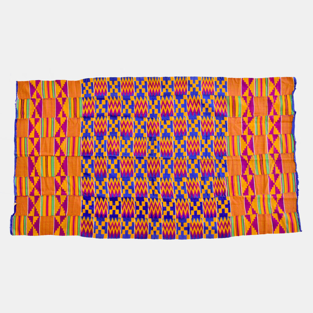 Kente Cloth Women's Ghana 67x34 Inch