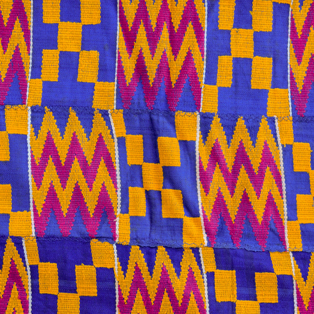 Kente Cloth Women's Ghana 67x34 Inch