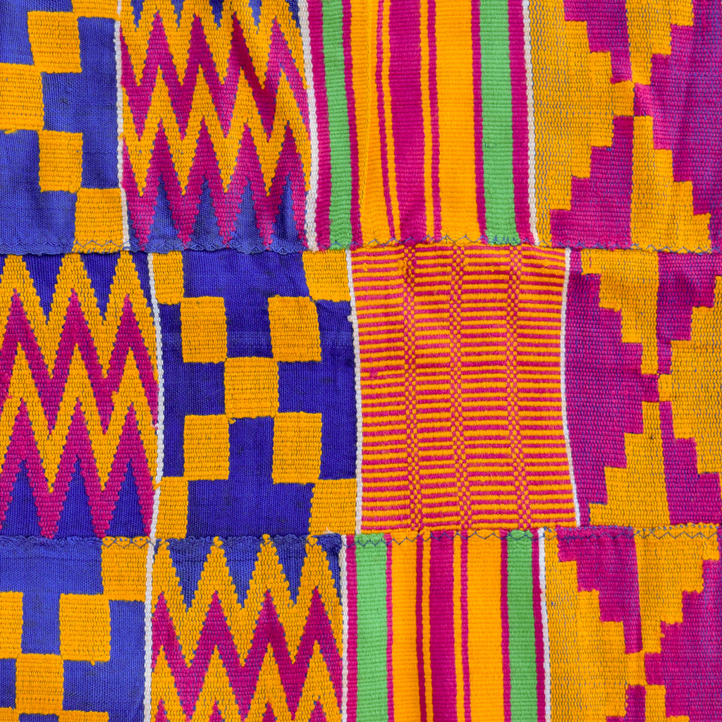 Kente Cloth Women's Ghana 67x34 Inch