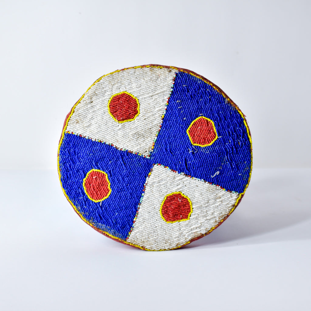 Yoruba Beaded Stool