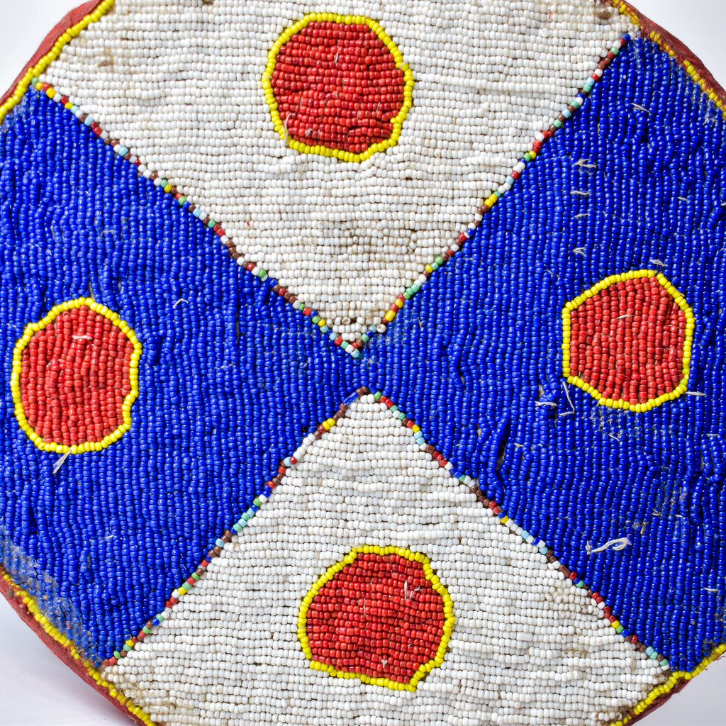 Yoruba Beaded Stool