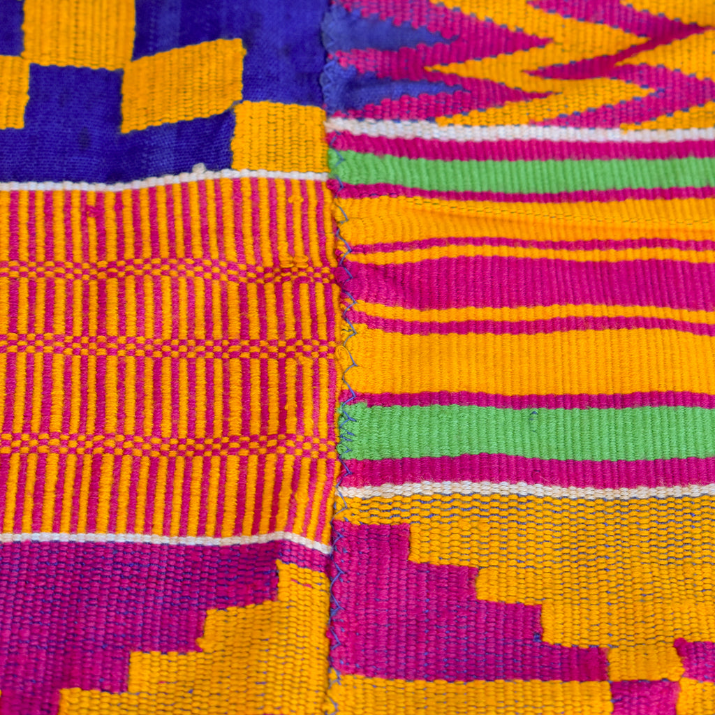 Kente Cloth Women's Ghana 67x34 Inch