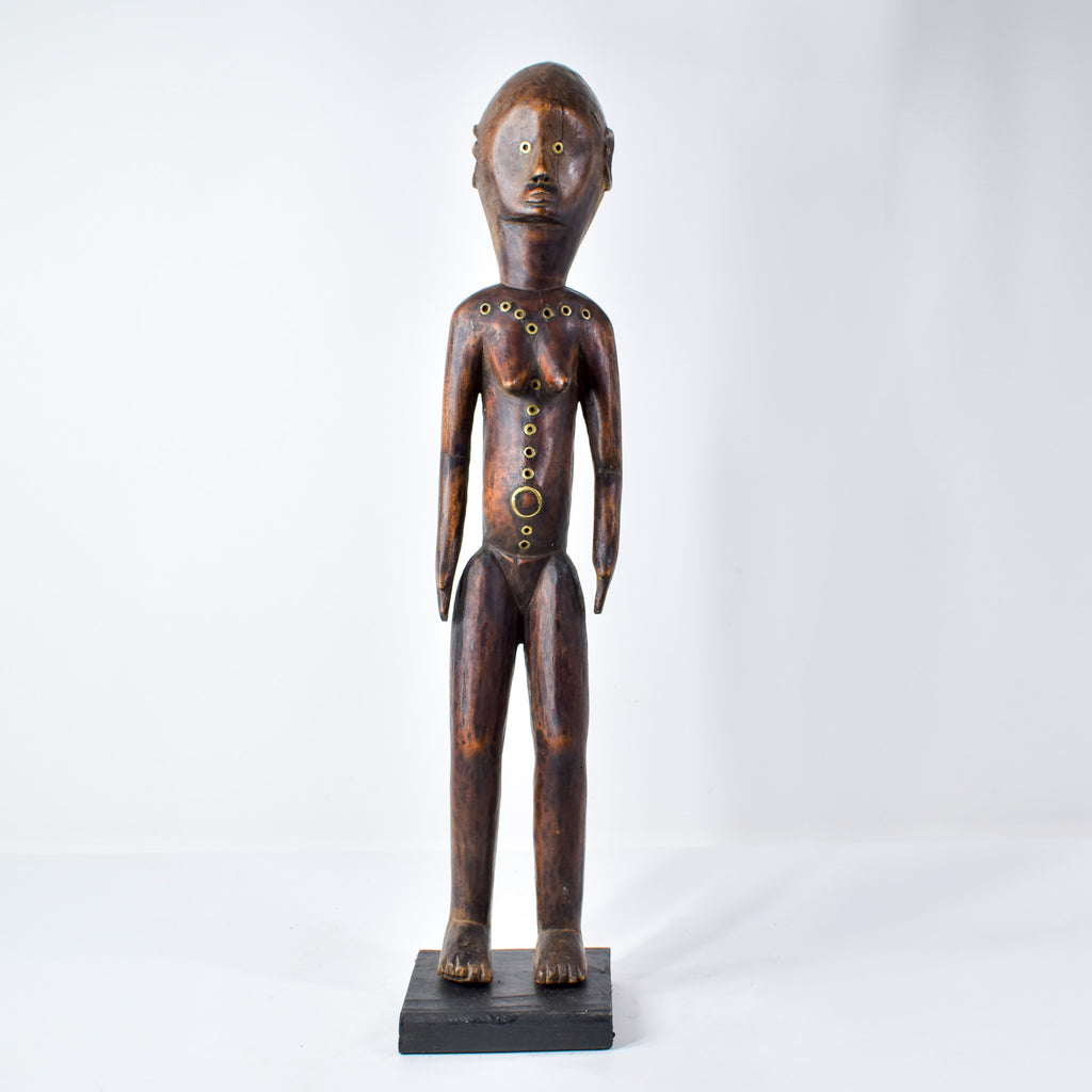 Dinka Figure on Custom Base Congo