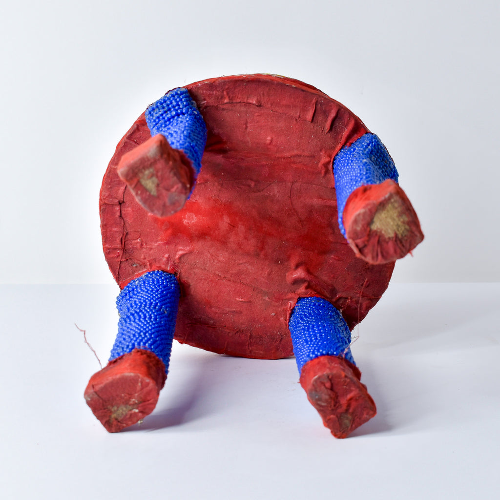 Yoruba Beaded Stool