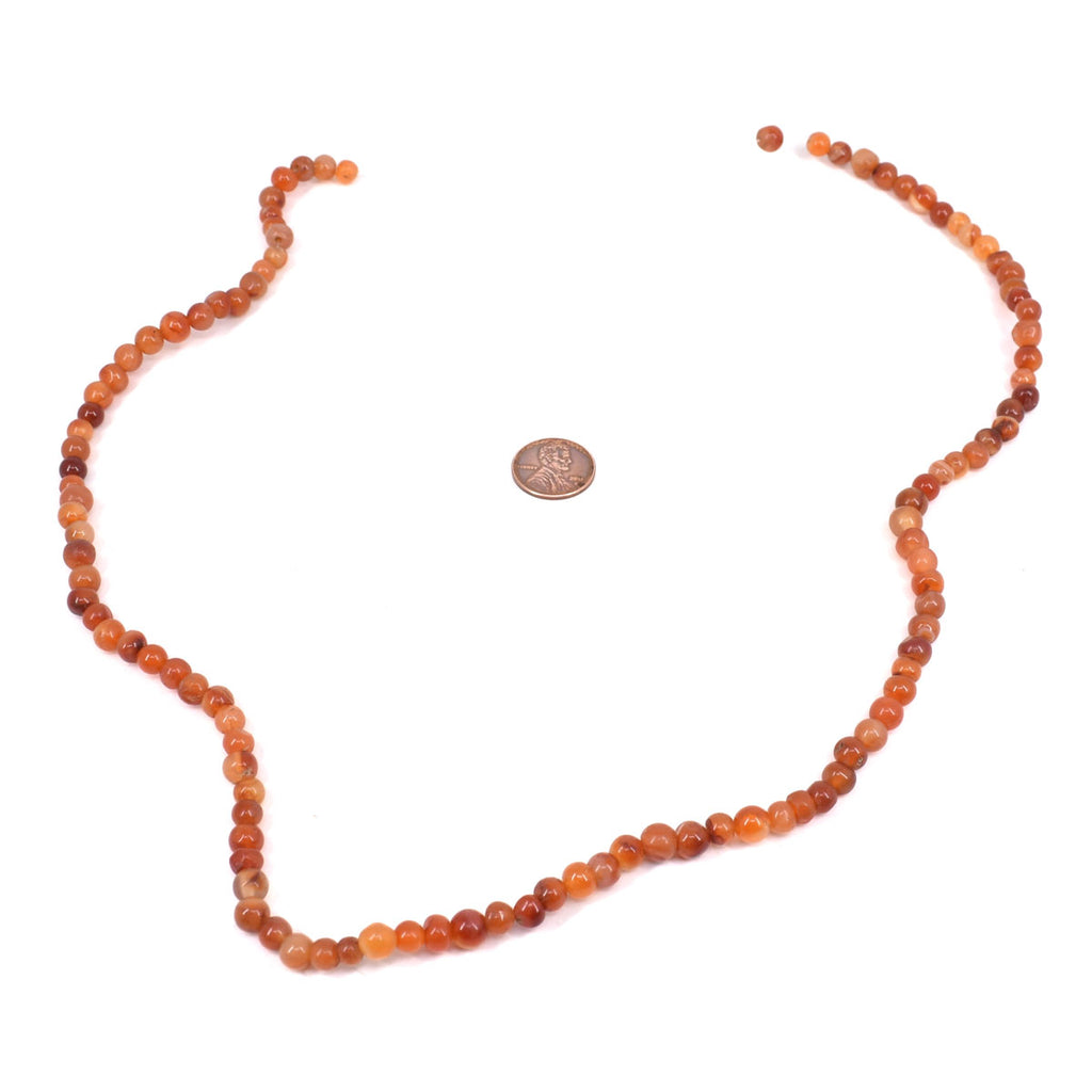 Carnelian Stone Trade Beads