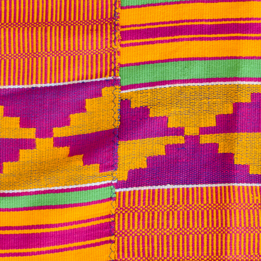 Kente Cloth Women's Ghana 67x34 Inch