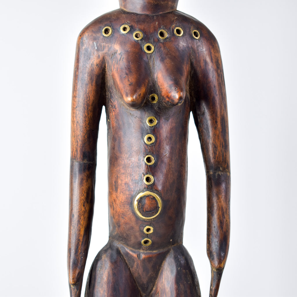 Dinka Figure on Custom Base Congo