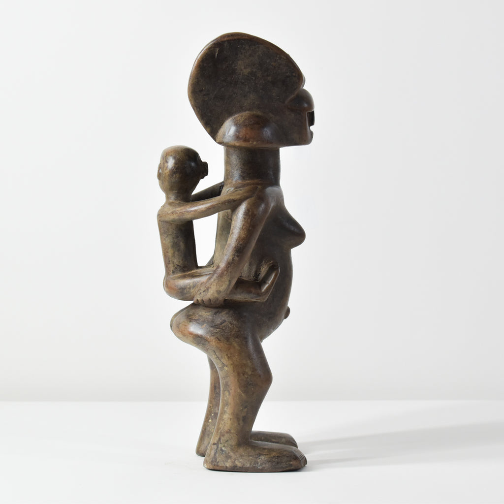 Nyamwezi Mother And Child Mwana Hiti Figure Tanzania