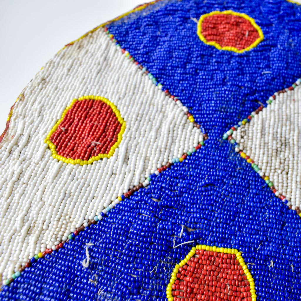 Yoruba Beaded Stool