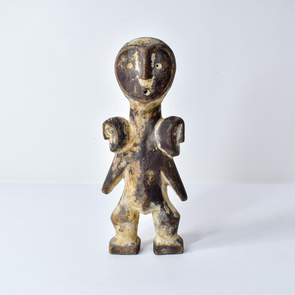 Lega 3 Faced Wood Figure Congo