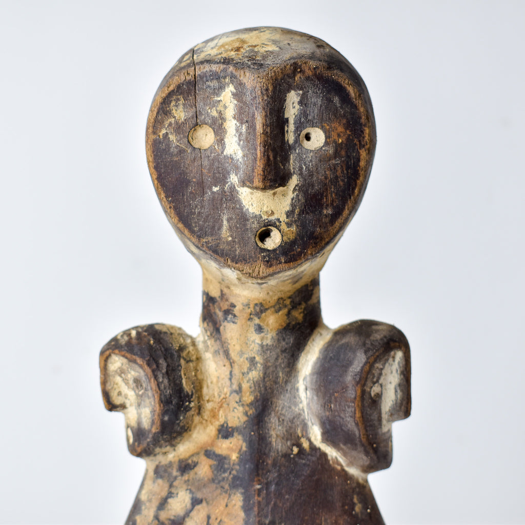 Lega 3 Faced Wood Figure Congo