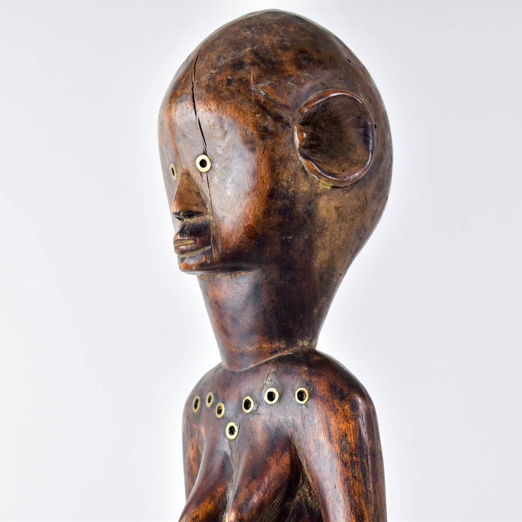 Dinka Figure on Custom Base Congo