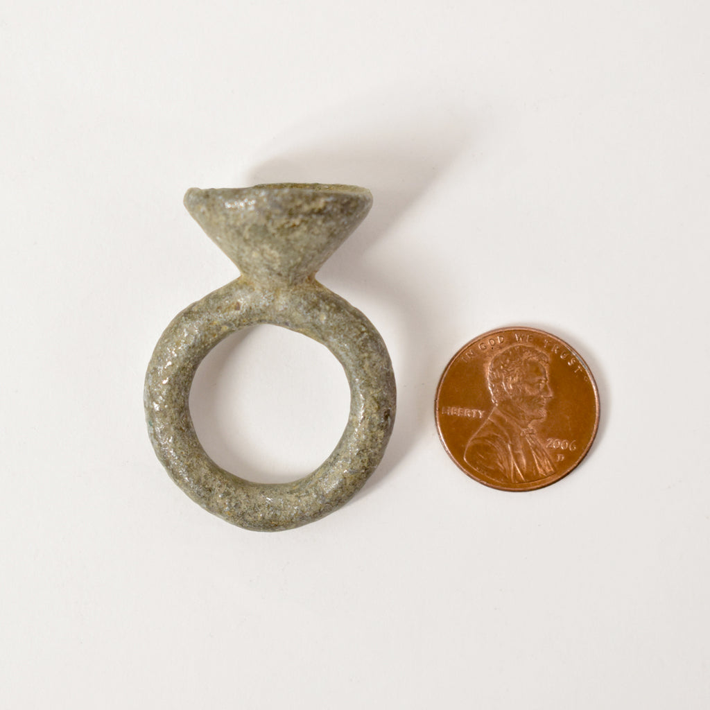 Copper Ring Pendant Ethiopia