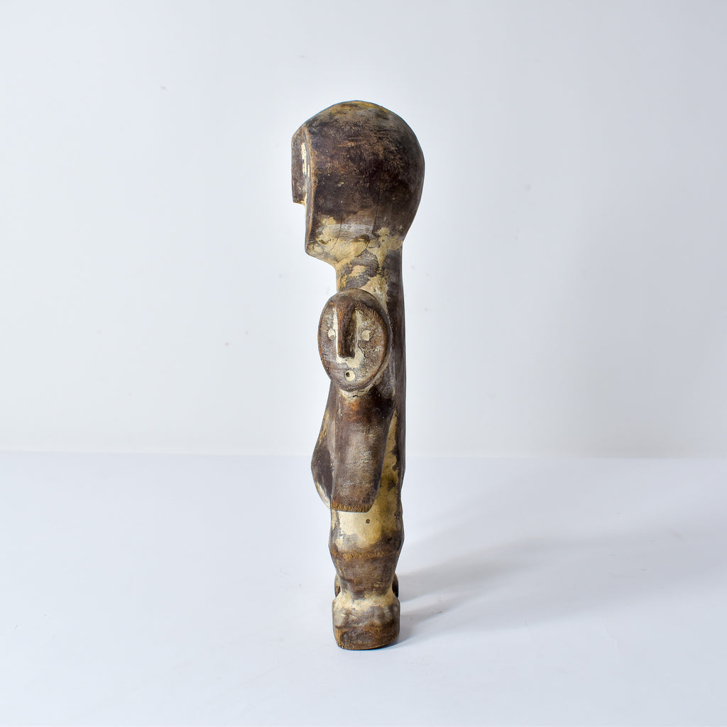 Lega 3 Faced Wood Figure Congo