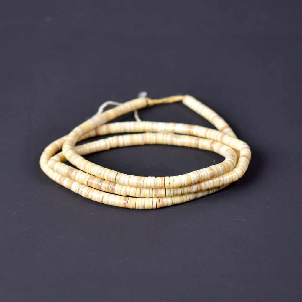 Clamshell Tiny Heishi Beads