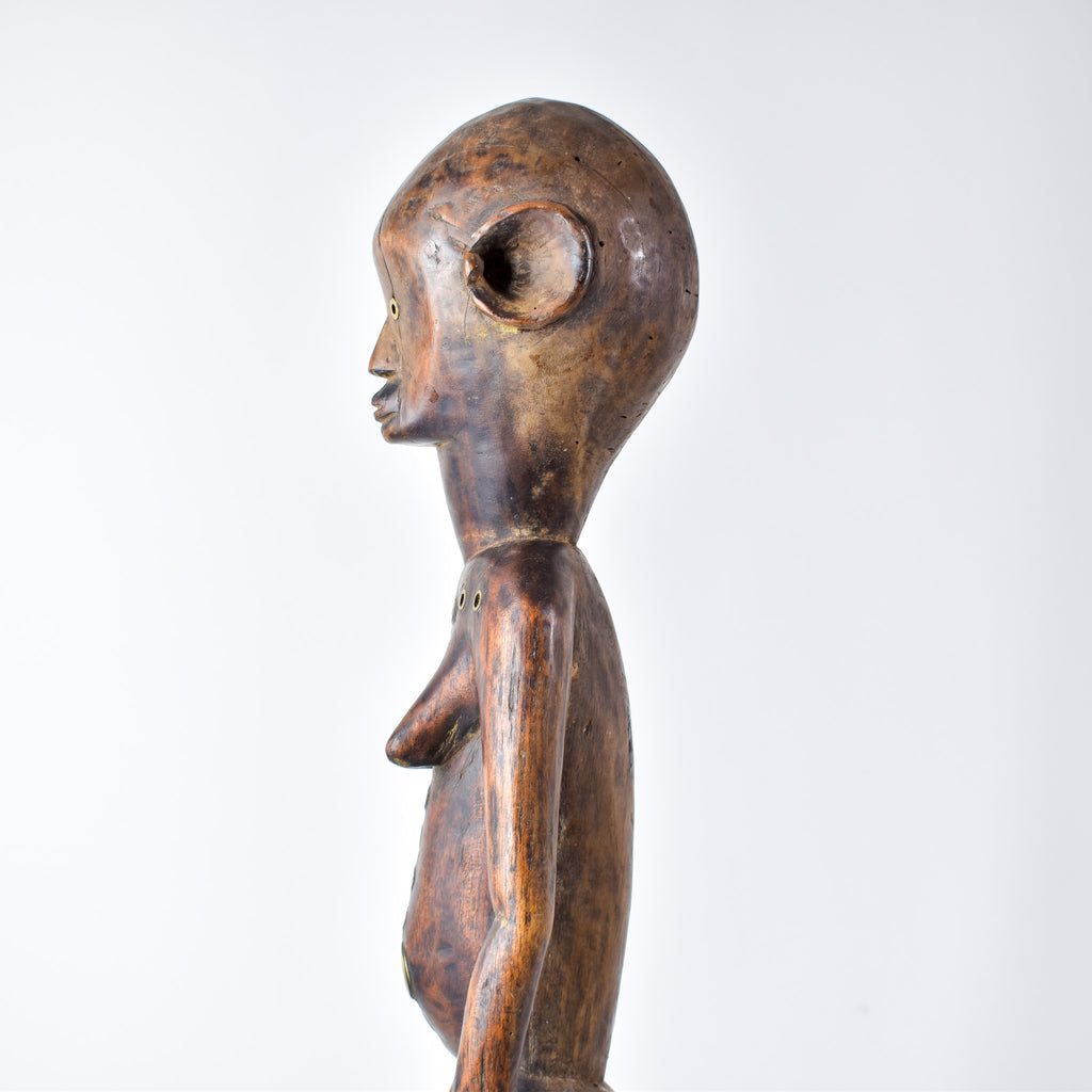 Dinka Figure on Custom Base Congo