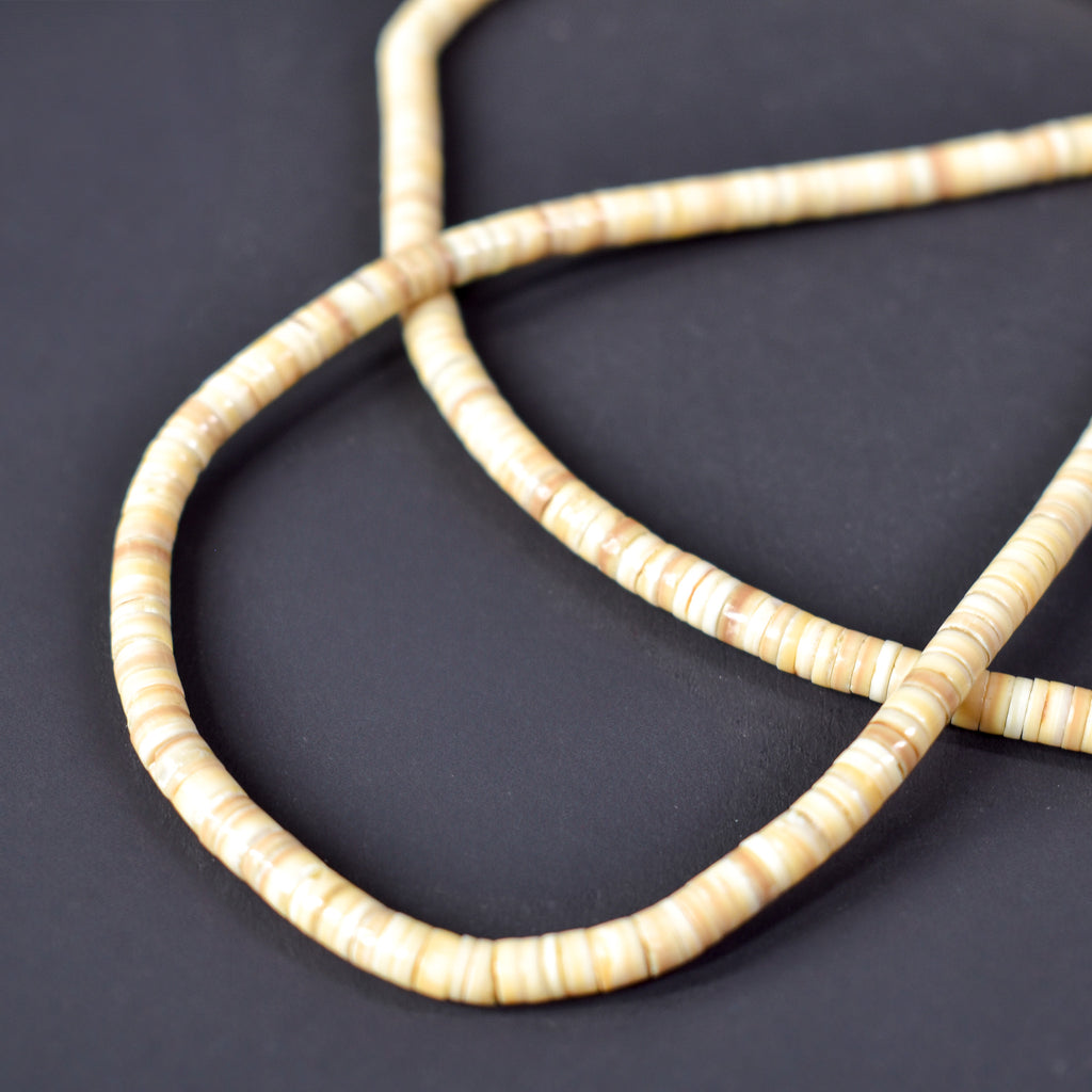 Clamshell Tiny Heishi Beads