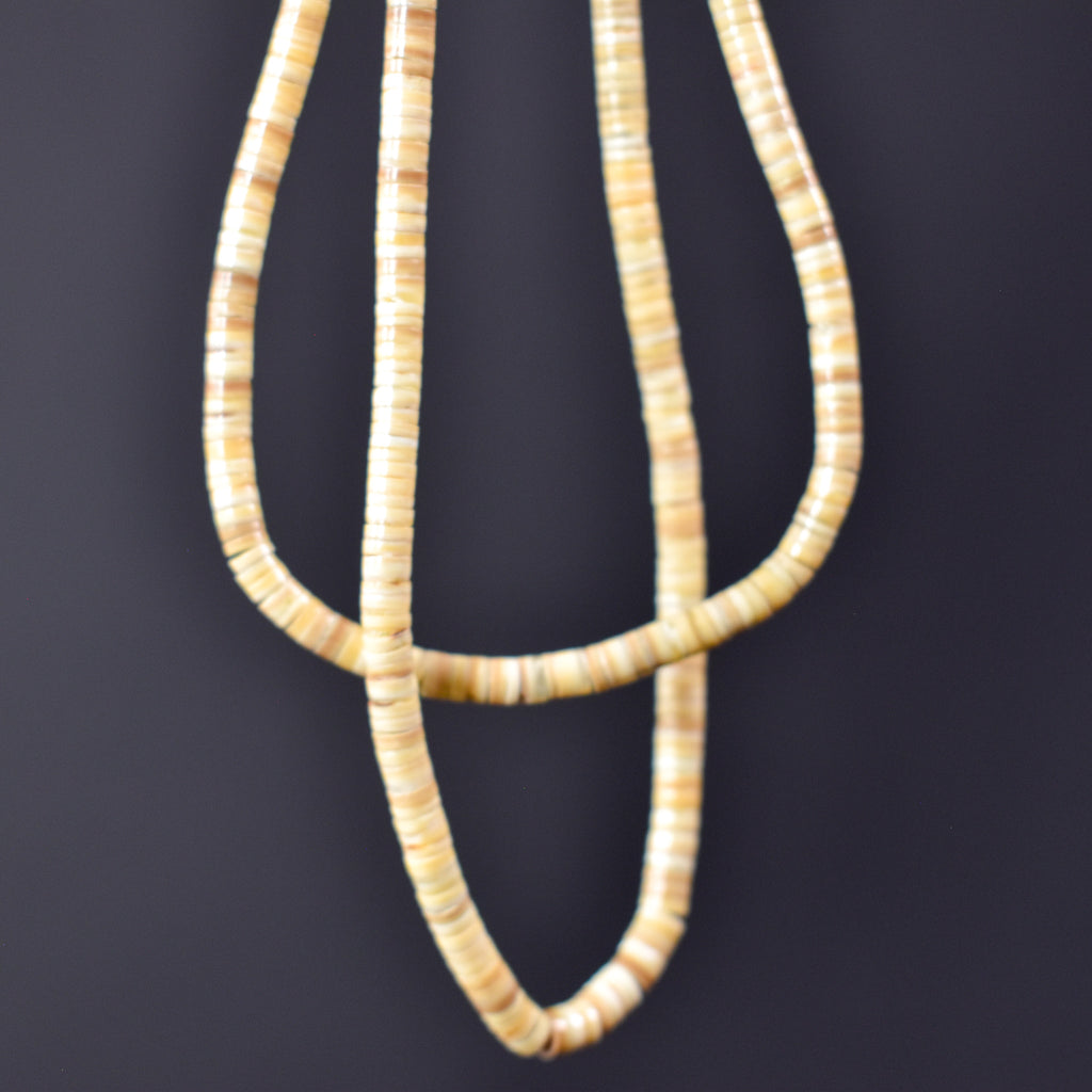 Clamshell Tiny Heishi Beads