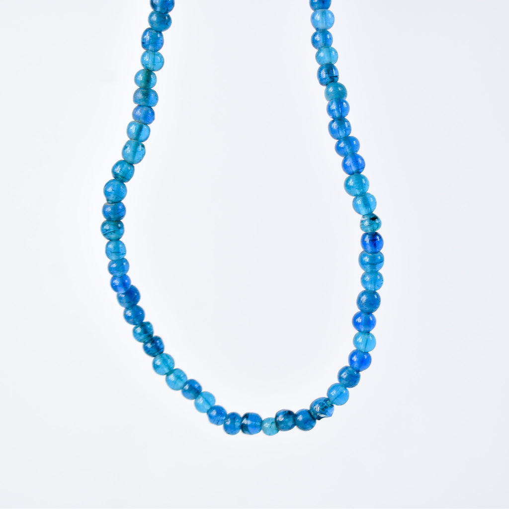 Bohemian Blue Translucent Trade Beads Czech