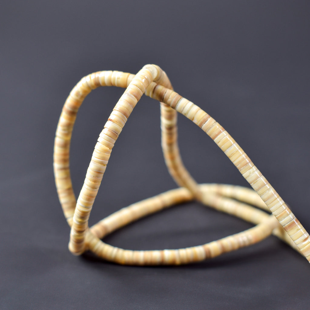 Clamshell Tiny Heishi Beads