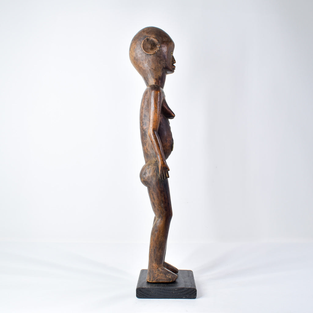 Dinka Figure on Custom Base Congo