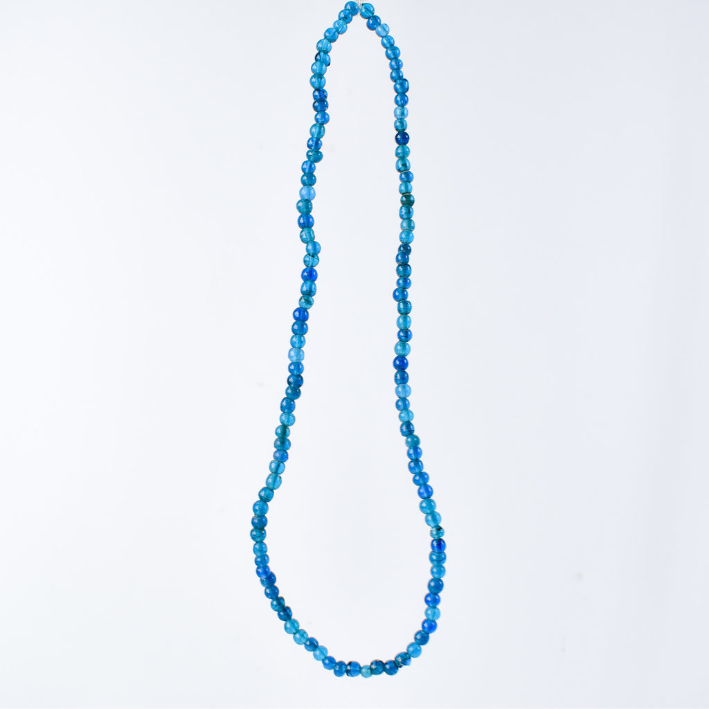 Bohemian Blue Translucent Trade Beads Czech