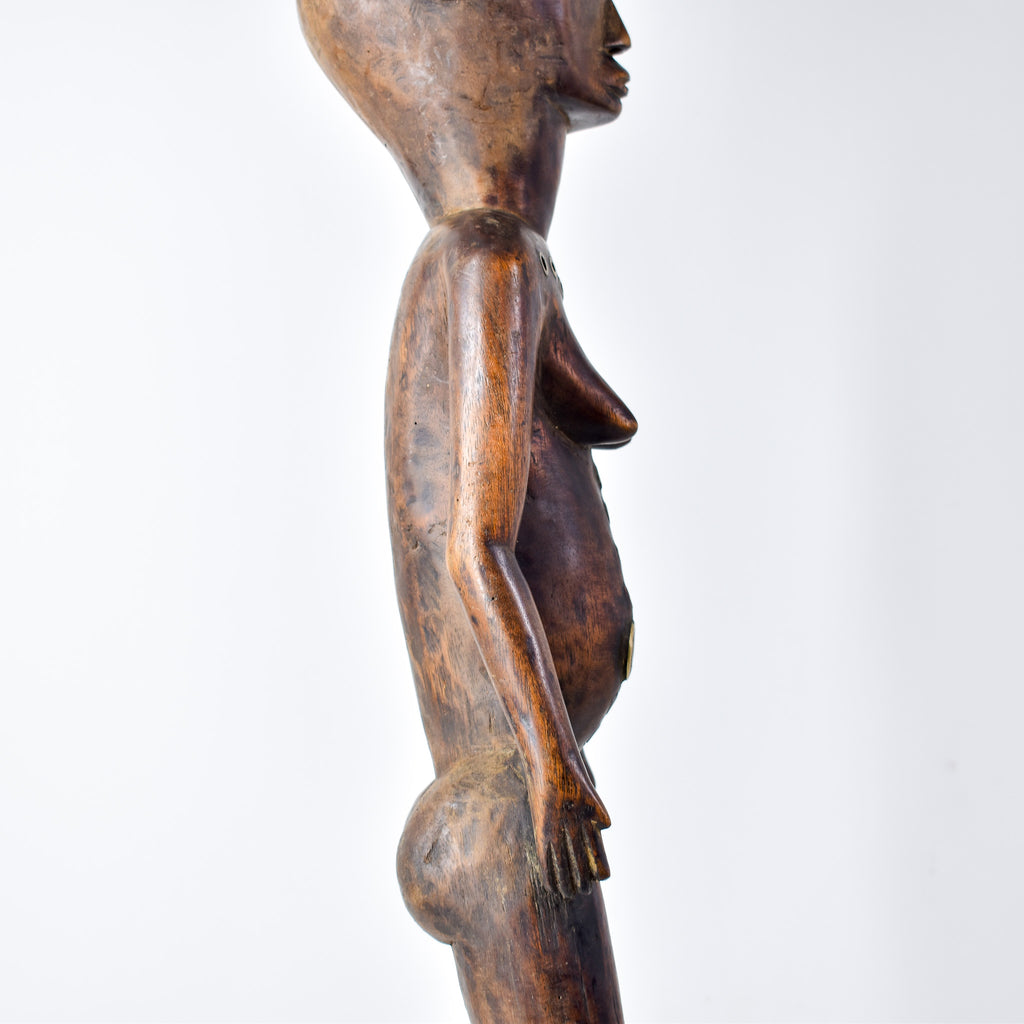 Dinka Figure on Custom Base Congo