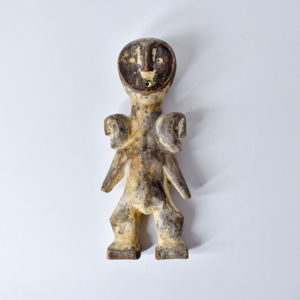 Lega 3 Faced Wood Figure Congo