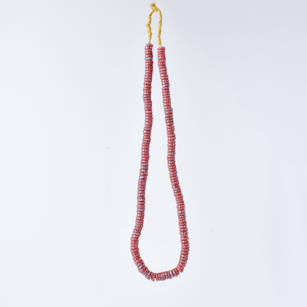 Krobo "Recycled" Powder Glass Disk Trade Beads