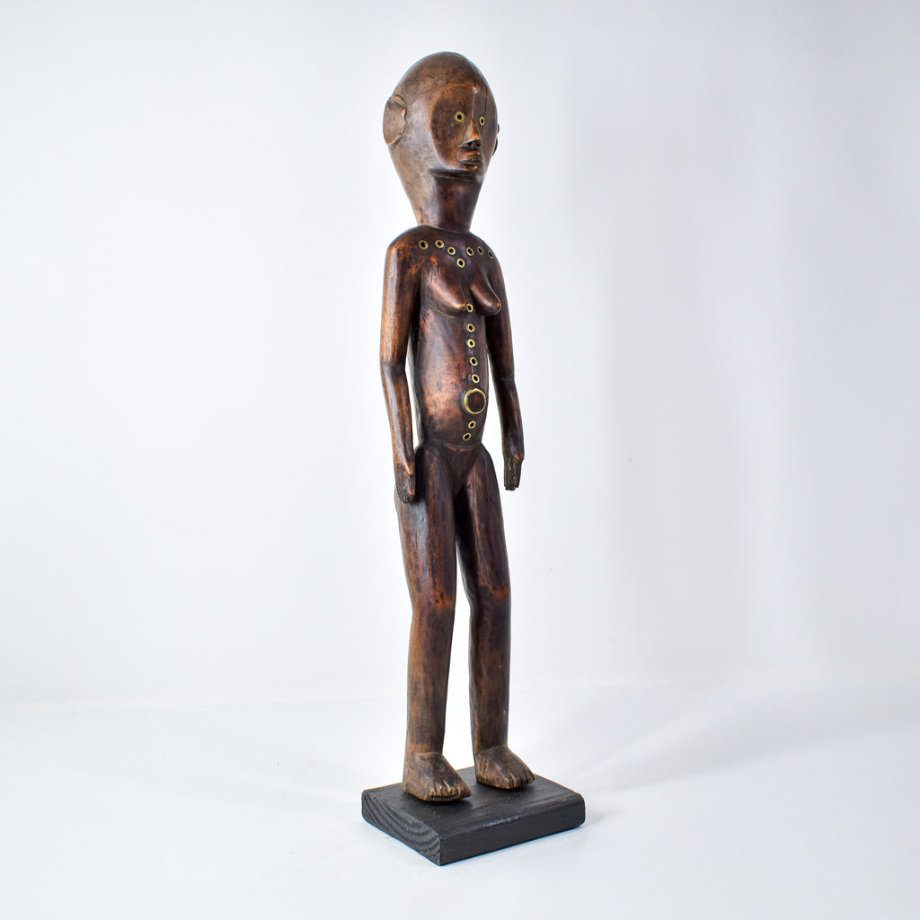 Dinka Figure on Custom Base Congo